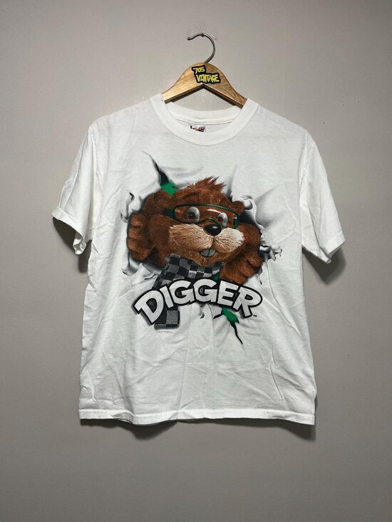 705Vintage Other - Vintage Digger Nascar Mascot Tshirt